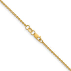 FJC Finejewelers 14 kt Yellow Gold 1/20 Filled Cable with Lobster Clasp Chain 20 Inches x 1.7 mm