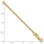 FJC Finejewelers 14 kt Yellow Gold 1/20 Filled Cable with Lobster Clasp Chain 20 Inches x 1.7 mm