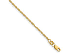 FJC Finejewelers 14 kt Yellow Gold 1/20 Filled Cable with Lobster Clasp Chain 20 Inches x 1.7 mm