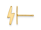 FJC Finejewelers 14 kt Yellow Gold Filled 1/20 Filled 3.5 x 11. Lightning Bolt Post Earrings 12 x 4 mm