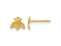 FJC Finejewelers 14 kt Yellow Gold Filled 1/20 Filled 5.5 x 6.3mm Bee Post Earrings 6 mm x 7 mm