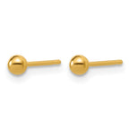 FJC Finejewelers 14 kt Yellow Gold Filled 1/20 Filled Ball Post Earrings 3 x 3 mm