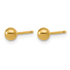 FJC Finejewelers 14 kt Yellow Gold Filled 1/20 Filled Ball Post Earrings 4 x 4 mm