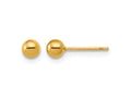 FJC Finejewelers 14 kt Yellow Gold Filled 1/20 Filled Ball Post Earrings 4 x 4 mm