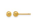 FJC Finejewelers 14 kt Yellow Gold Filled 1/20 Filled Ball Post Earrings 4 x 4 mm