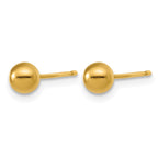 FJC Finejewelers 14 kt Yellow Gold Filled 1/20 Filled Ball Post Earrings 5 mm