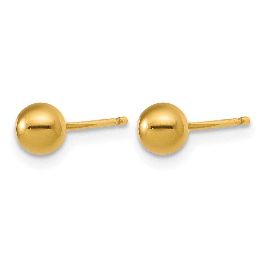 FJC Finejewelers 14 kt Yellow Gold Filled 1/20 Filled Ball Post Earrings 5 mm
