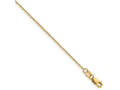FJC Finejewelers 14 kt Yellow Gold Filled 1/20 Filled Flat Cable with Lobster Clasp Chain 18 Inches x 1.2 mm
