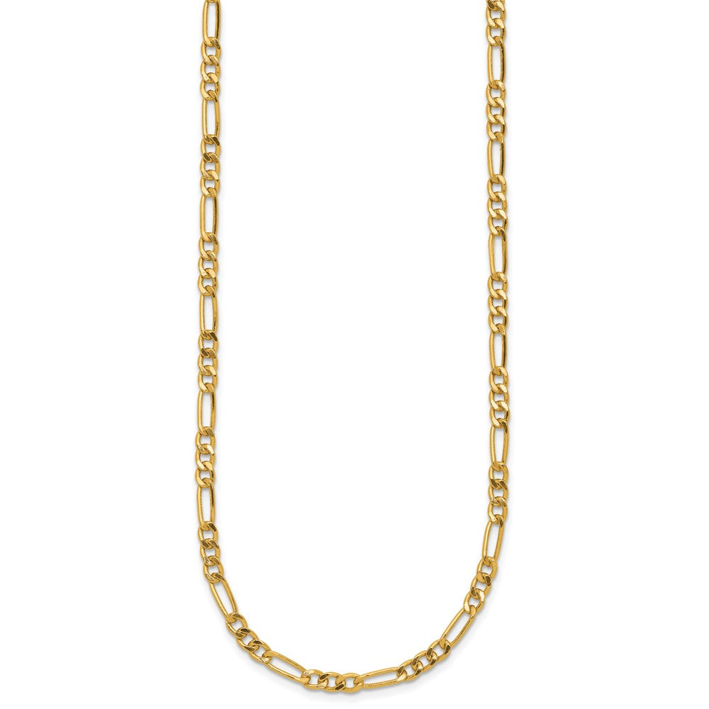 FJC Finejewelers 14 kt Yellow Gold Filled 1/20 Filled Figaro with Lobster Clasp Chain 18 Inches x 3.75 mm