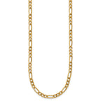 FJC Finejewelers 14 kt Yellow Gold Filled 1/20 Filled Figaro with Lobster Clasp Chain 18 Inches x 4.6 mm