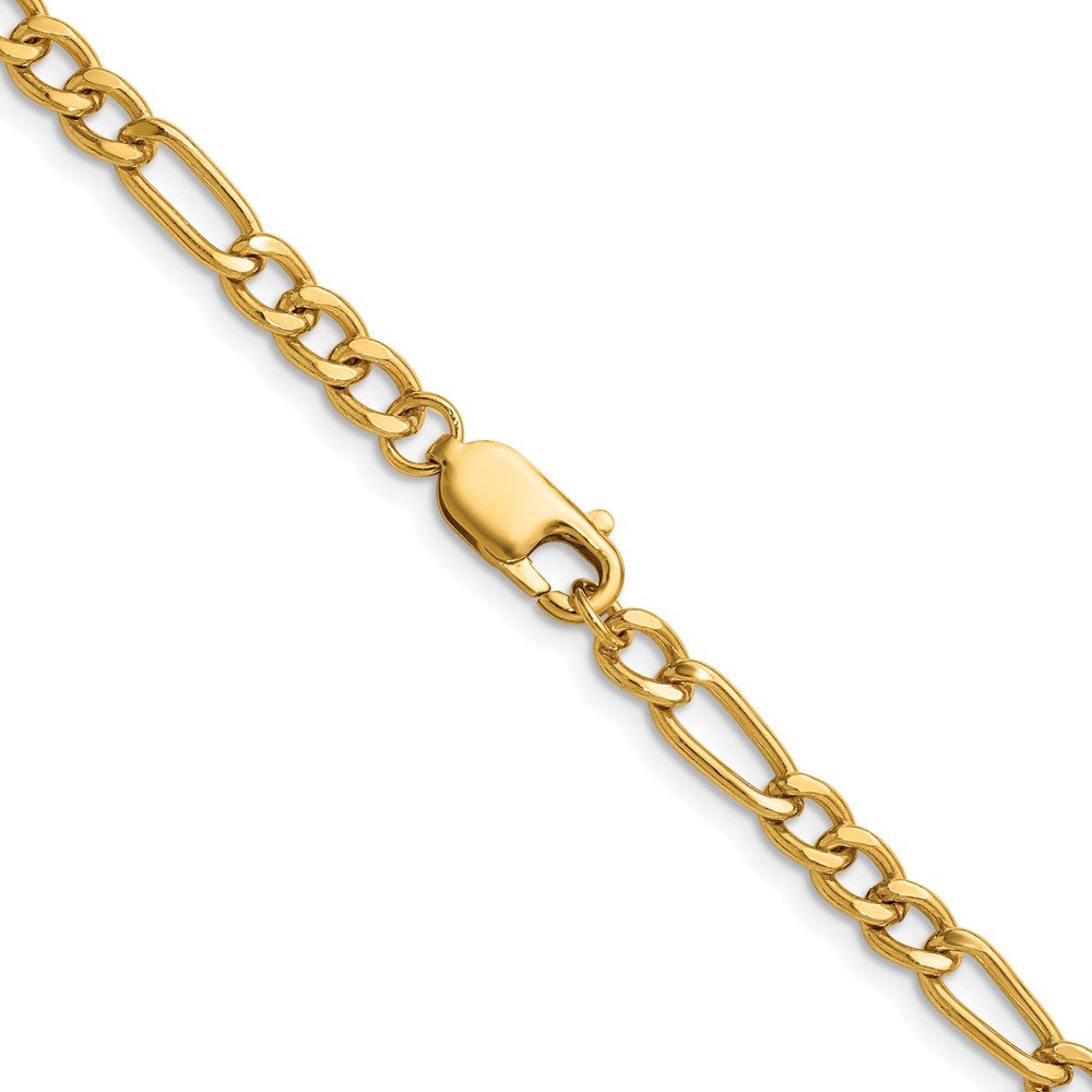 FJC Finejewelers 14 kt Yellow Gold Filled 1/20 Filled Figaro with Lobster Clasp Chain 18 Inches x 4.6 mm