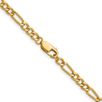 FJC Finejewelers 14 kt Yellow Gold Filled 1/20 Filled Figaro with Lobster Clasp Chain 20 Inches x 4.6 mm