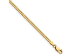 FJC Finejewelers 14 kt Yellow Gold Filled 1/20 Filled Herringbone with Lobster Clasp 16in Chain 16 Inches x 2.5mm