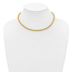 FJC Finejewelers 14 kt Yellow Gold Filled Ball 1/20 Filled Beaded 16in with 2in ext. Necklace 18 Inches x 4mm