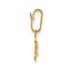 FJC Finejewelers 14 kt Yellow Gold Filled 1/20 Filled Bee Charm 13 x 7 mm