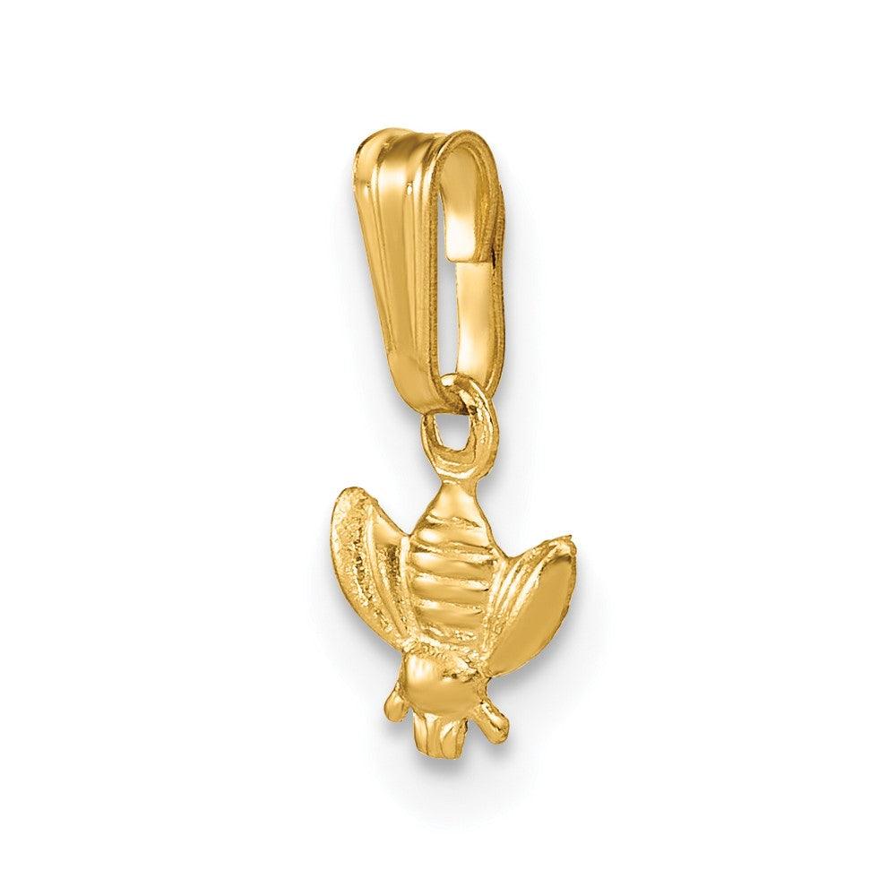 FJC Finejewelers 14 kt Yellow Gold Filled 1/20 Filled Bee Charm 13 x 7 mm
