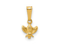 FJC Finejewelers 14 kt Yellow Gold Filled 1/20 Filled Bee Charm 13 x 7 mm