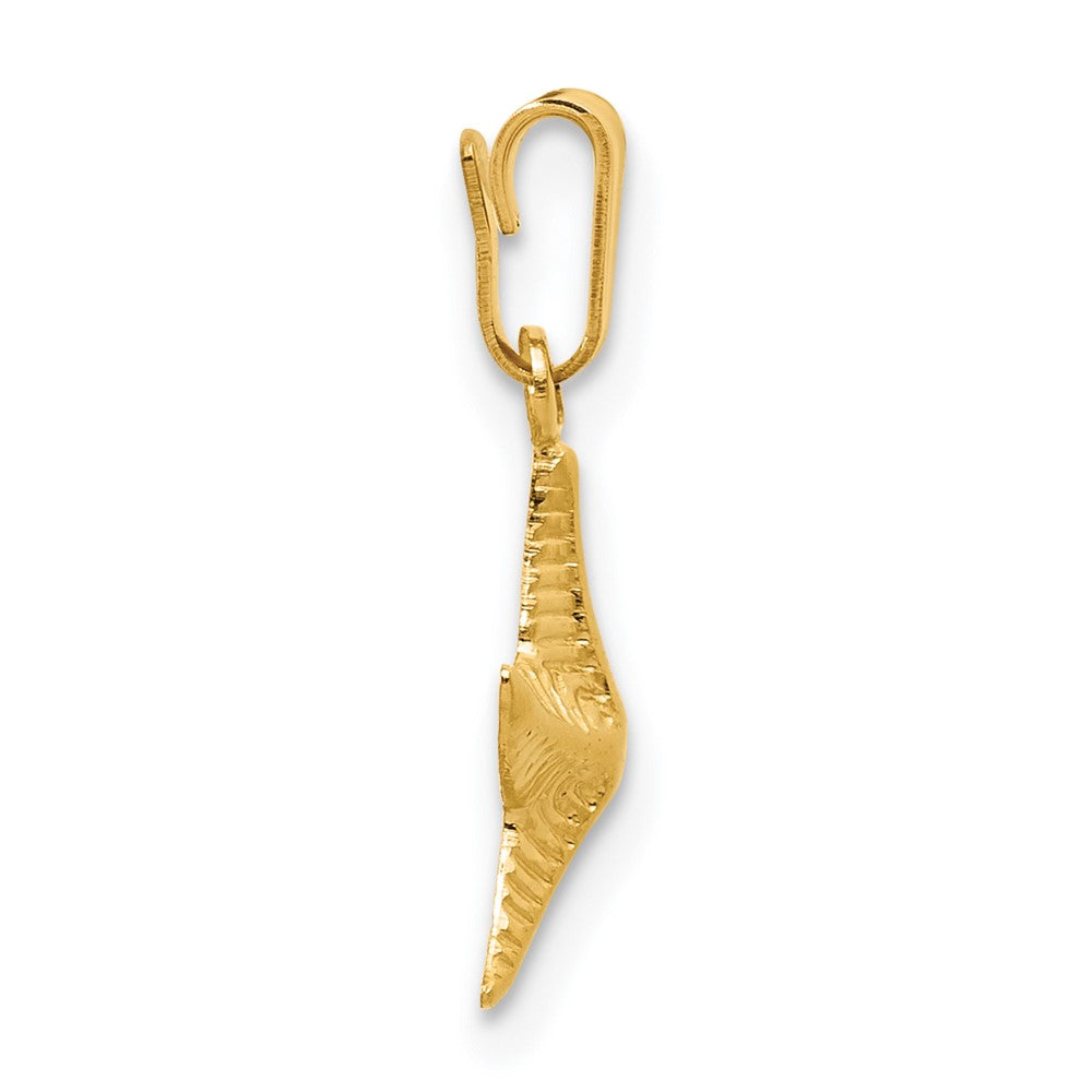 FJC Finejewelers 14 kt Yellow Gold Filled 1/20 Filled Textured Starfish Charm 18 x 12 mm