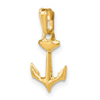 FJC Finejewelers 14 kt Yellow Gold Filled 1/20 Filled Anchor Charm 19 x 9 mm