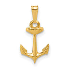 FJC Finejewelers 14 kt Yellow Gold Filled 1/20 Filled Anchor Charm 19 x 9 mm