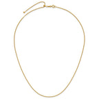 FJC Finejewelers 14 kt Yellow Gold Filled 1/20 Filled 1.30mm Adjustable Rolo Chain 22 Inches x 1.3 mm