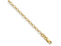 FJC Finejewelers 14 kt Yellow Gold Filled 1/20 Filled 3.20mm Rolo with Lobster Clasp Chain 20 Inches x 3.2 mm