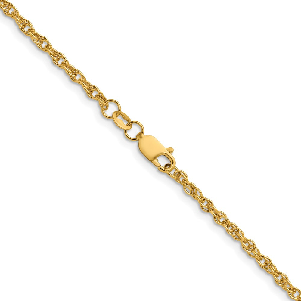 FJC Finejewelers 14 kt Yellow Gold Filled 1/20 Filled 2.50mm Ropa with Lobster Clasp Chain 24 Inches x 2.5 mm