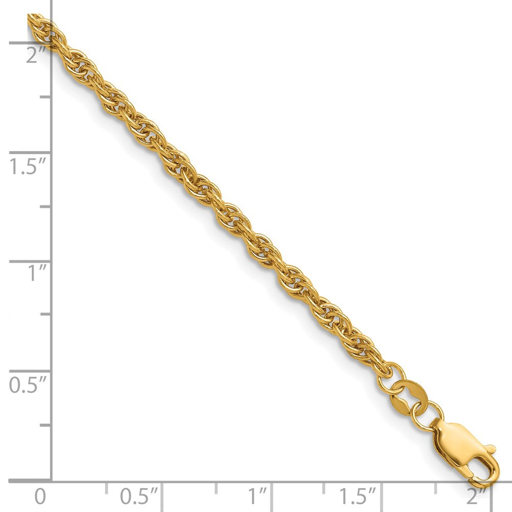 FJC Finejewelers 14 kt Yellow Gold Filled 1/20 Filled 2.90mm Ropa with Lobster Clasp 16in Chain 16 Inches x 2.9 mm