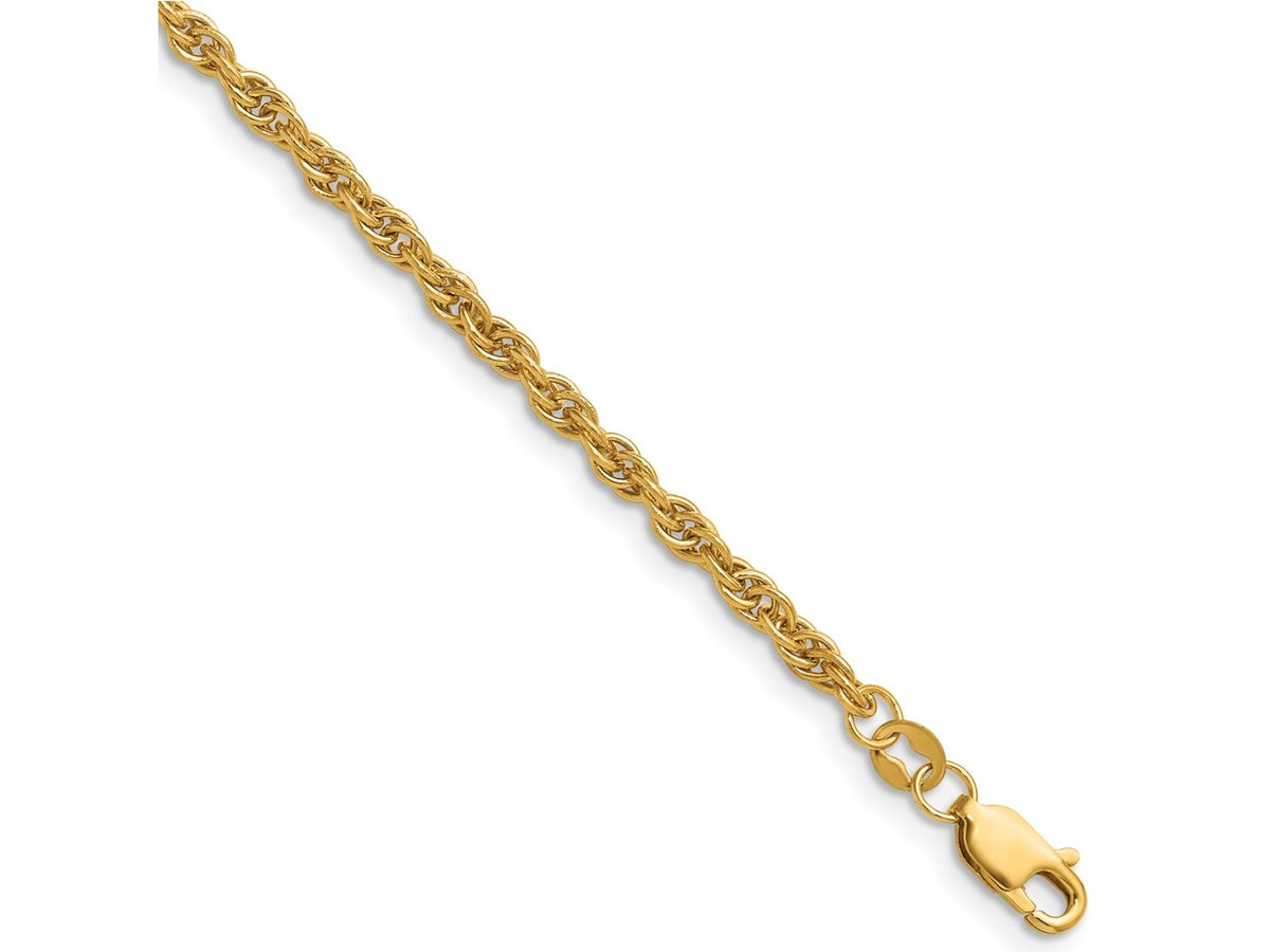 FJC Finejewelers 14 kt Yellow Gold Filled 1/20 Filled 2.90mm Ropa with Lobster Clasp Chain 18 Inches x 2.9 mm