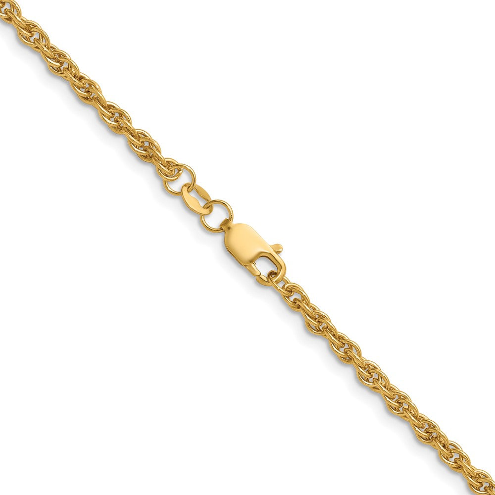FJC Finejewelers 14 kt Yellow Gold Filled 1/20 Filled 2.90mm Ropa with Lobster Clasp Chain 24 Inches x 2.9 mm