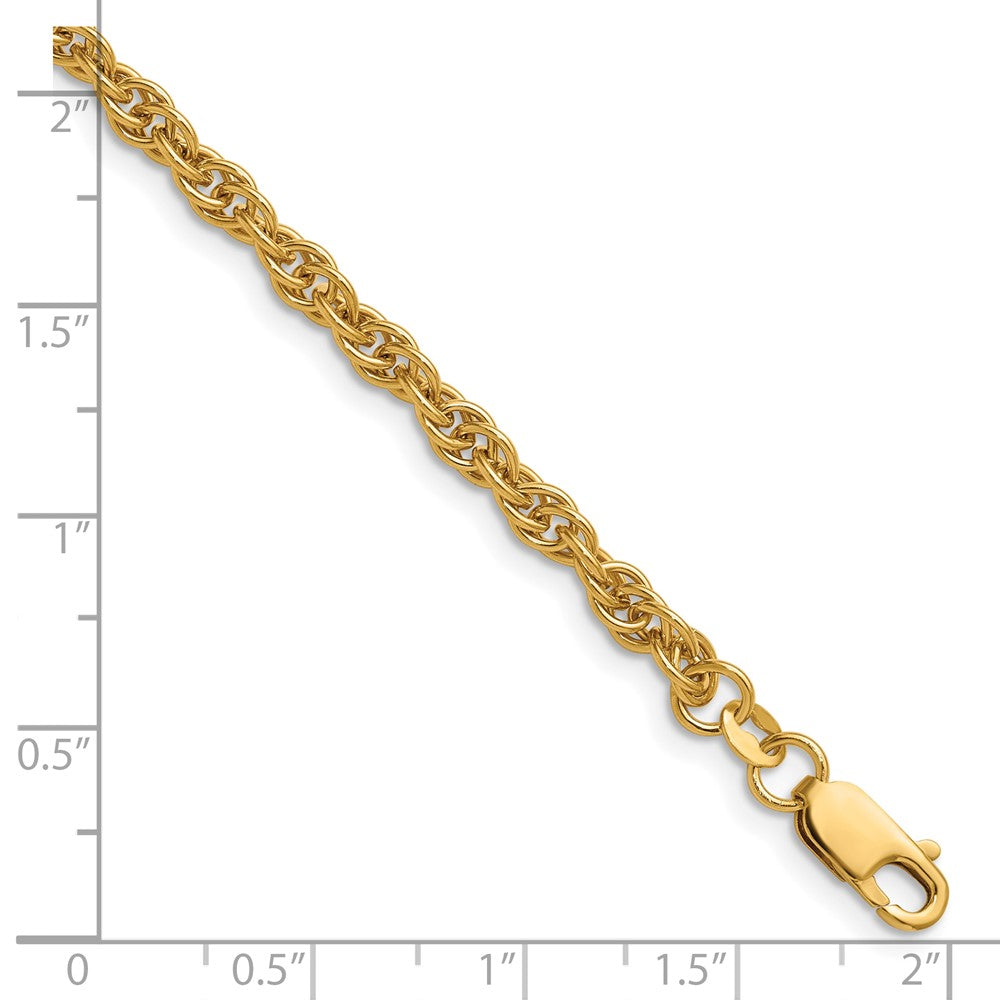 FJC Finejewelers 14 kt Yellow Gold Filled 1/20 Filled 3.80mm Ropa with Lobster Clasp 16in Chain 16 Inches x 3.8 mm