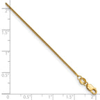 FJC Finejewelers 14 kt Yellow Gold Filled 1/20 Filled 1.0mm Snake with Lobster Clasp 16in Chain 16 Inches x 1 mm