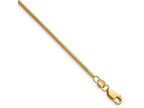 FJC Finejewelers 14 kt Yellow Gold Filled 1/20 Filled 1.50mm Snake with Lobster Clasp Chain 18 Inches x 1.5 mm