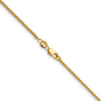 FJC Finejewelers 14 kt Yellow Gold Filled 1/20 Filled 1.50mm Spiga with Lobster Clasp 16in Chain 16 Inches x 1.5 mm