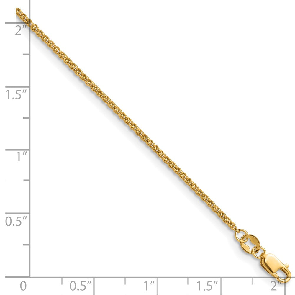 FJC Finejewelers 14 kt Yellow Gold Filled 1/20 Filled 1.50mm Spiga with Lobster Clasp Chain 20 Inches x 1.5 mm