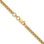 FJC Finejewelers 14 kt Yellow Gold Filled 1/20 Filled 3.60mm Rnd Venetian Box with Lobster Clasp Chain 16 Inches x 3.6 m