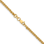 FJC Finejewelers 14 kt Yellow Gold Filled Spiga 1/20 Filled 2.80mm Wheat with Lobster Clasp Chain 20 Inches x 2.8 mm