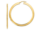 FJC Finejewelers 14 kt Yellow Gold Polished Hoop Earrings 55 mm x 53 mm