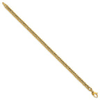FJC Finejewelers 14 kt Yellow Gold Polished Curb Link Bracelet 7.75 Inches x 5.25 mm