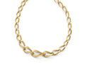 FJC Finejewelers 14 kt Yellow Gold Polished Fancy Link Necklace