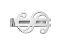 FJC Finejewelers 14 kt White Gold Money Clip 46 mm x 25 mm