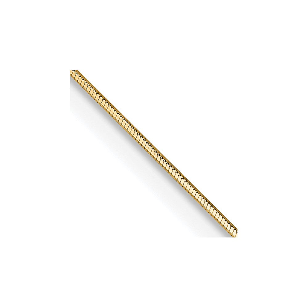 FJC Finejewelers 14 kt Yellow Gold .5 Octagonal Snake Chain 20 Inches x 0 mm