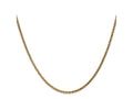 FJC Finejewelers 14 kt Yellow Gold Bright Cut Spiga Chain 22 Inches x 2.1 mm