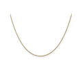 FJC Finejewelers 14 kt Yellow Gold Round Open Link Cable Chain 13 Inches x 0.75 mm