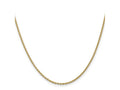 FJC Finejewelers 14 kt Yellow Gold Forzantine Cable Chain 26 Inches x 1.8 mm