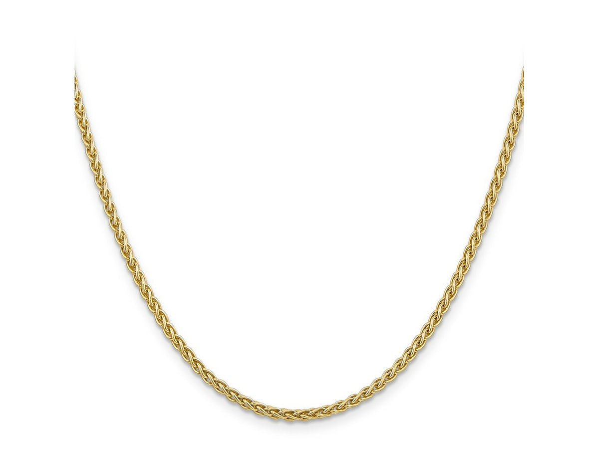 FJC Finejewelers 14 kt Yellow Gold Spiga Chain 26 Inches x 2.8 mm