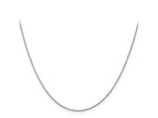 FJC Finejewelers 14 kt White Gold Round Open Link Cable Chain 13 Inches x 0.75 mm