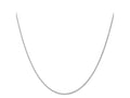 FJC Finejewelers 14 kt White Gold WG Spiga with Lobster Clasp Chain 26 Inches x 1.05 mm