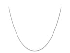FJC Finejewelers 14 kt White Gold WG Spiga with Lobster Clasp Chain 26 Inches x 1.05 mm