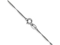FJC Finejewelers 14 kt White Gold Singapore Bracelet Chain 5.5 Inches x 1 mm